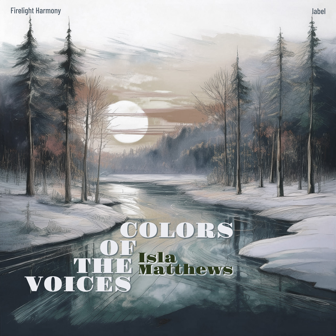 2D view of Premade Contemporary Music Album Cover - Bombay #16979 | AlbumArtZone*