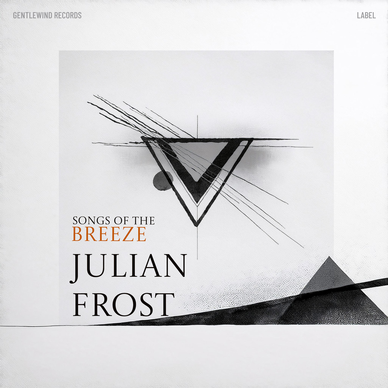 2D view of Premade Contemporary Music Album Cover - Iron #16988 | AlbumArtZone*