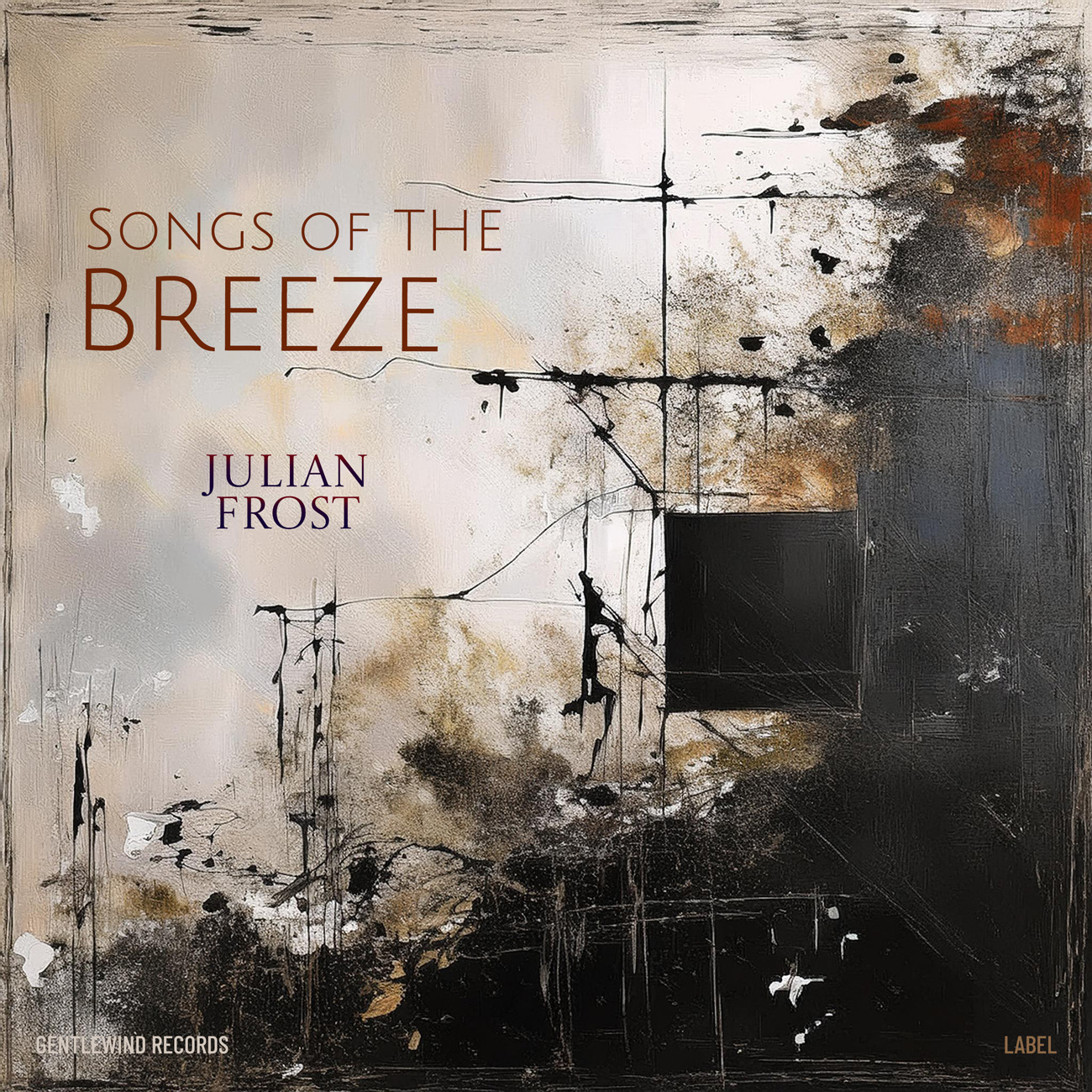 2D view of Premade Indie & Folk Music Book Cover - Silver Rust #16996 | AlbumArtZone*