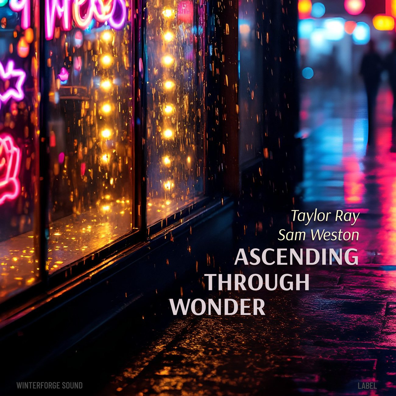 2D view of Premade Contemporary Music Album Cover - New York Pink #17046 | AlbumArtZone*