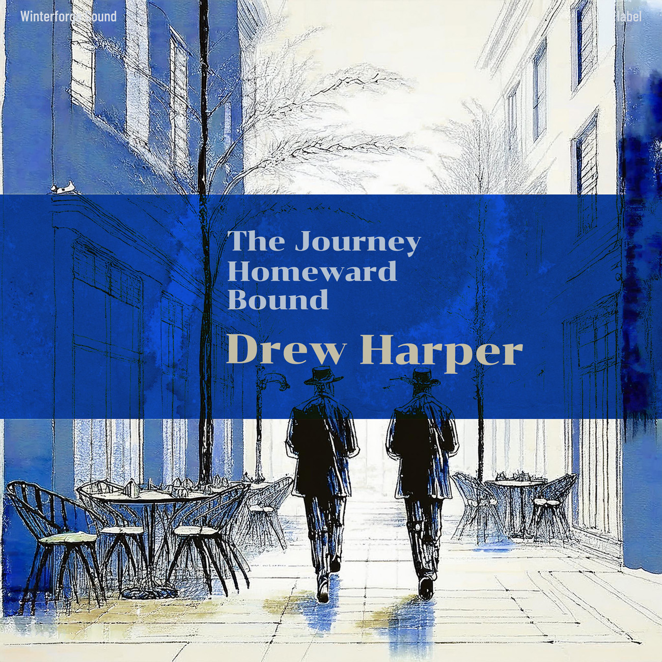 2D view of Premade Indie & Folk Music Album Cover - Cararra #17065 | AlbumArtZone*