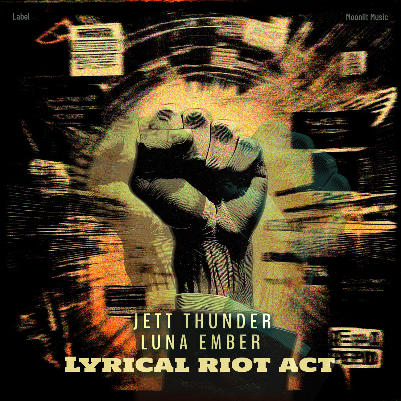 2D view of Premade Rock,Punk & Alternative Book Cover - Zeus #17115 | AlbumArtZone*