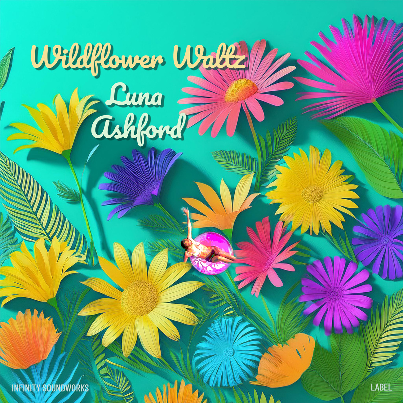 2D view of Premade Indie & Folk Music Album Cover - Di Serria #17150 | AlbumArtZone*