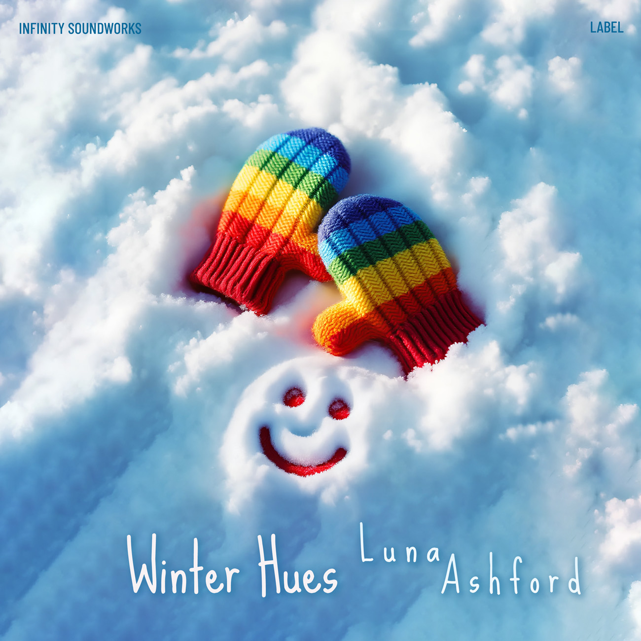 2D view of Premade Pop Book Cover - Glacier #17155 | AlbumArtZone*