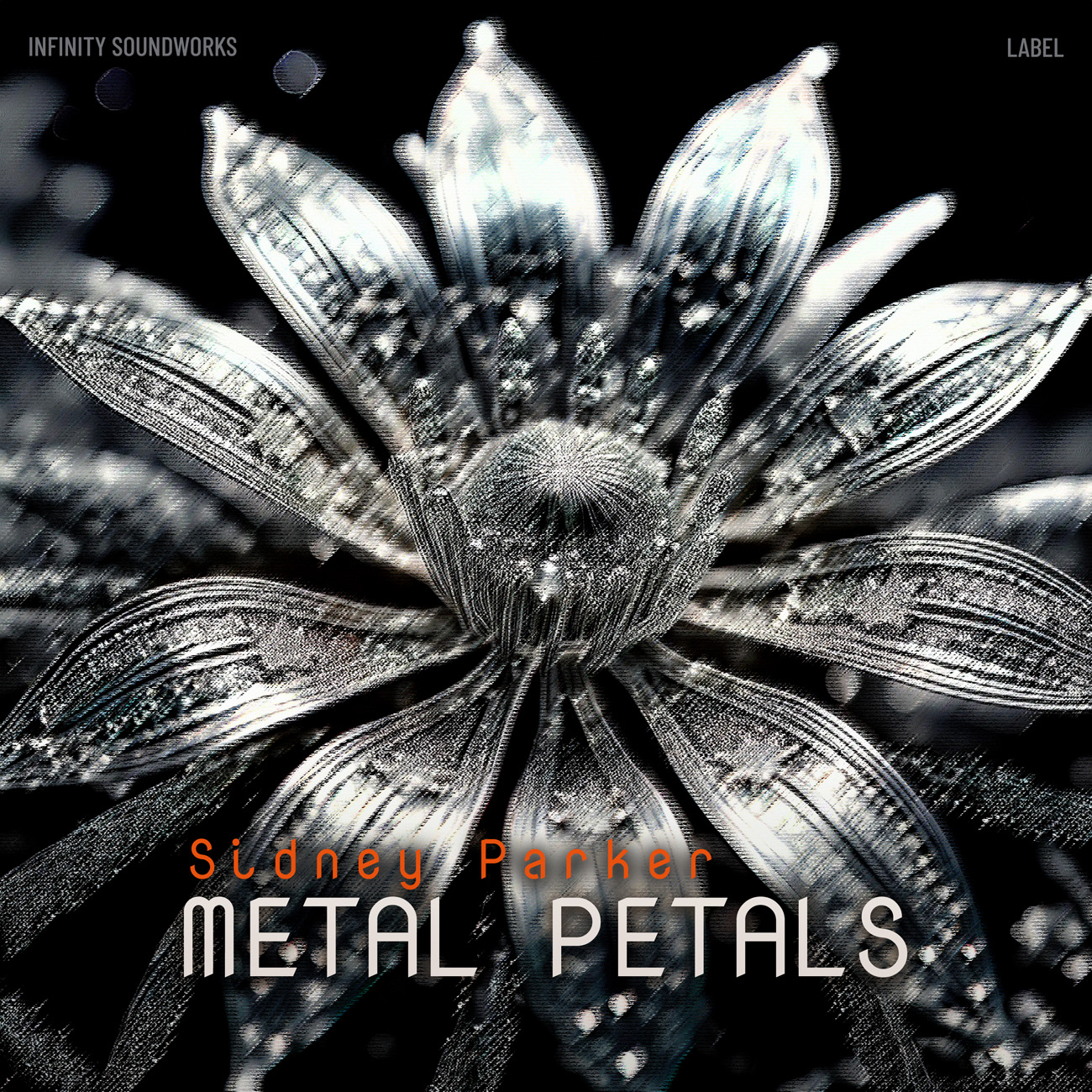 2D view of Premade Electronica & Ambient Book Cover - Quill Gray #17161 | AlbumArtZone*