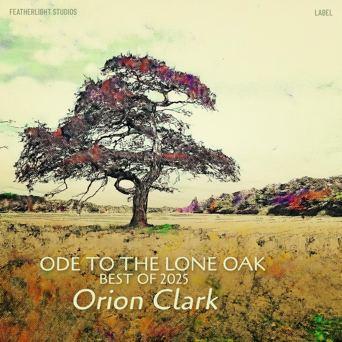 2D view of Premade Indie & Folk Music Album Cover - Beryl Green #17187 | AlbumArtZone*