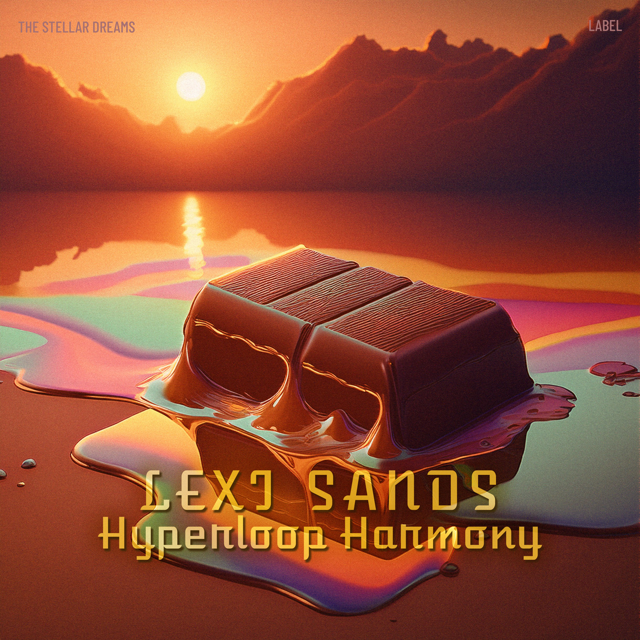 2D view of Premade Electronica & Ambient Album Cover - Nutmeg #17302 | AlbumArtZone*