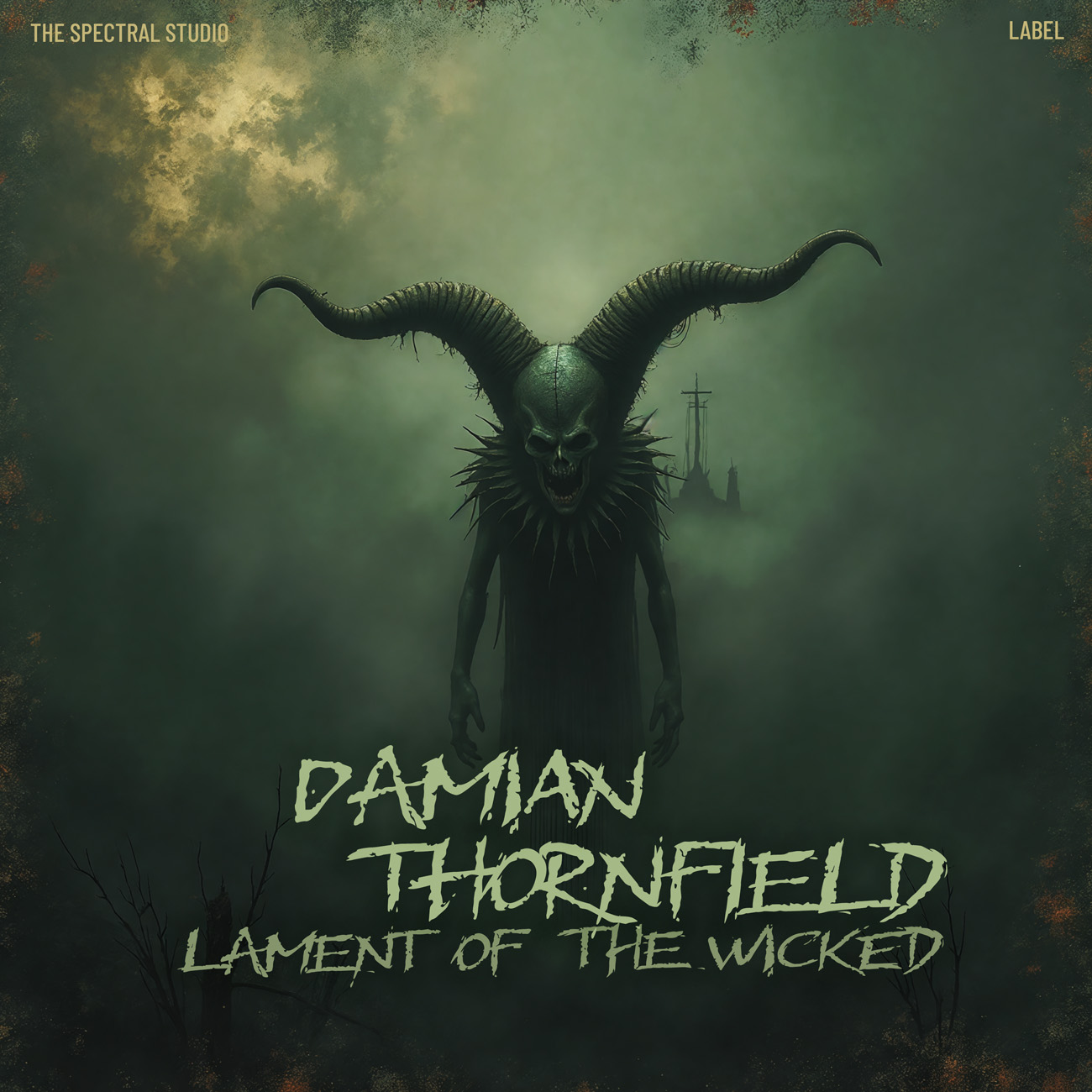 2D view of Premade Electronica & Ambient Album Cover - Heavy Metal #17366 | AlbumArtZone*