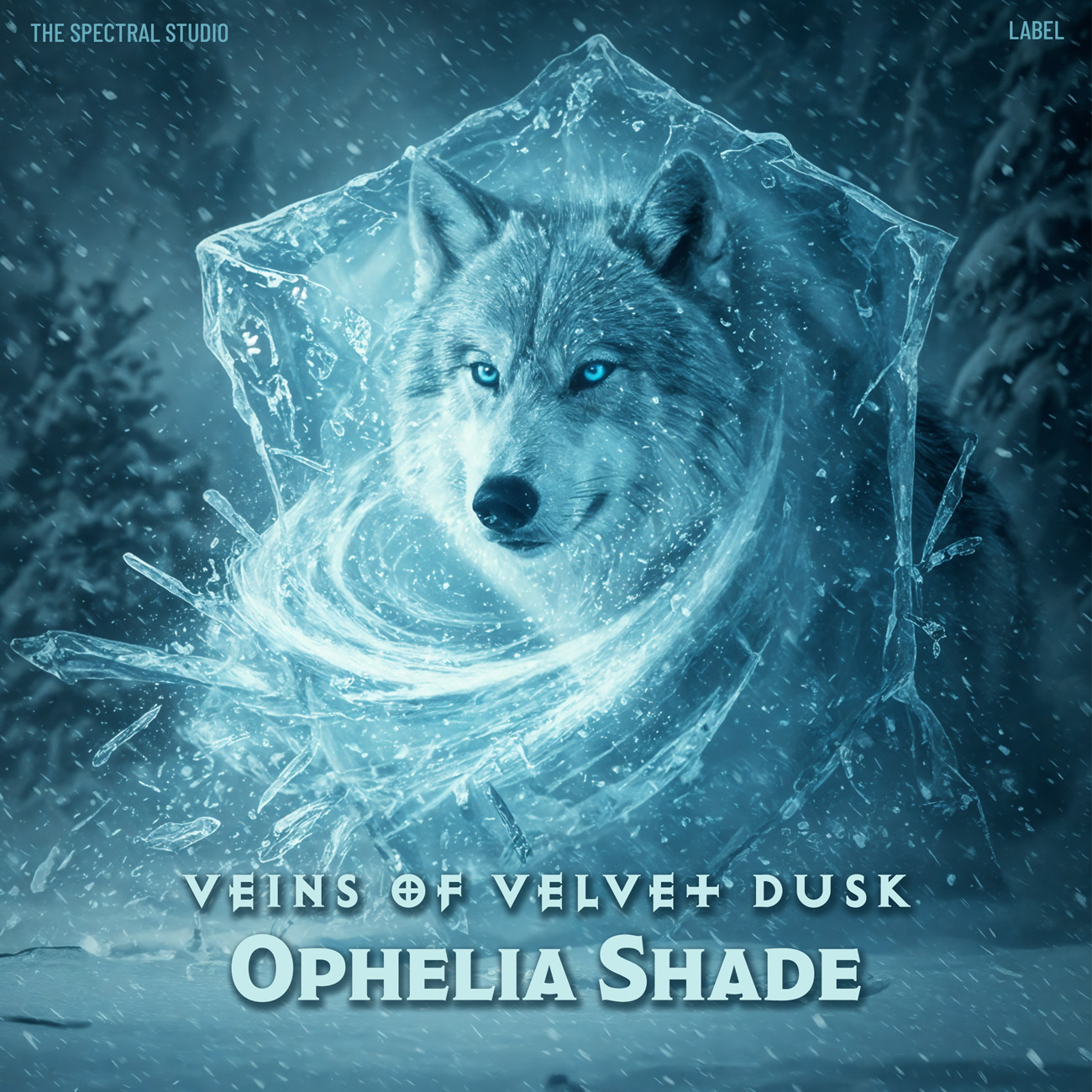 2D view of Premade Electronica & Ambient Book Cover - Ming #17388 | AlbumArtZone*