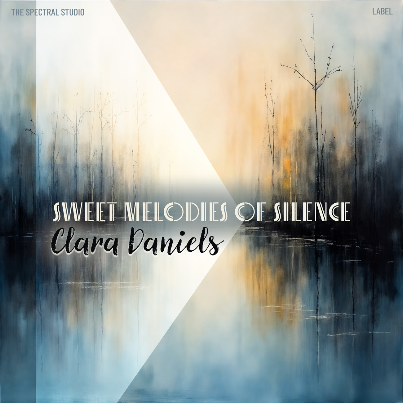 2D view of Premade Contemporary Music Album Cover - Swirl #17402 | AlbumArtZone*