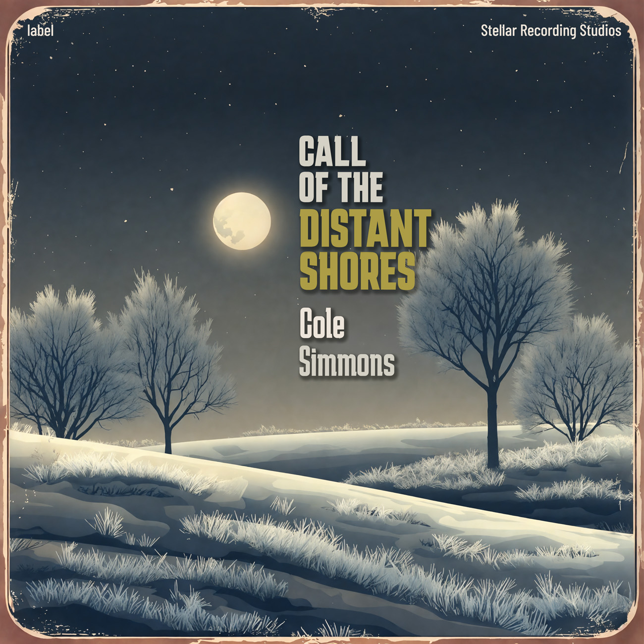 2D view of Premade Indie & Folk Music Album Cover - Limed Spruce #17438 | AlbumArtZone*