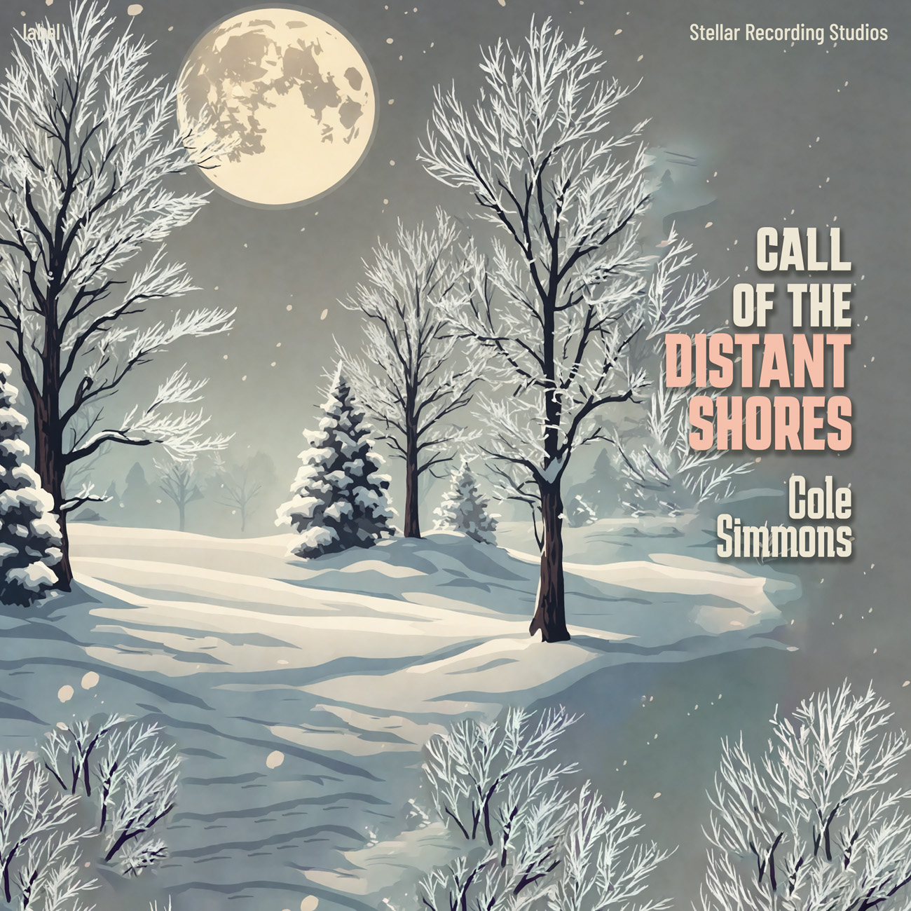 2D view of Premade Indie & Folk Music Book Cover - Gunsmoke #17442 | AlbumArtZone*