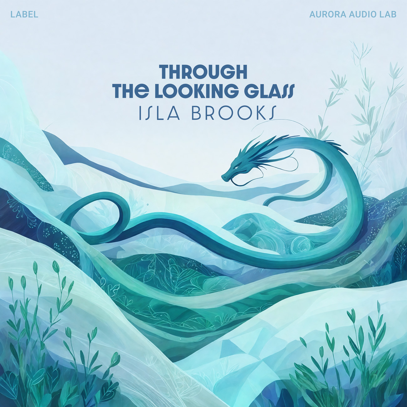 2D view of Premade Indie & Folk Music Album Cover - Jagged Ice #17462 | AlbumArtZone*