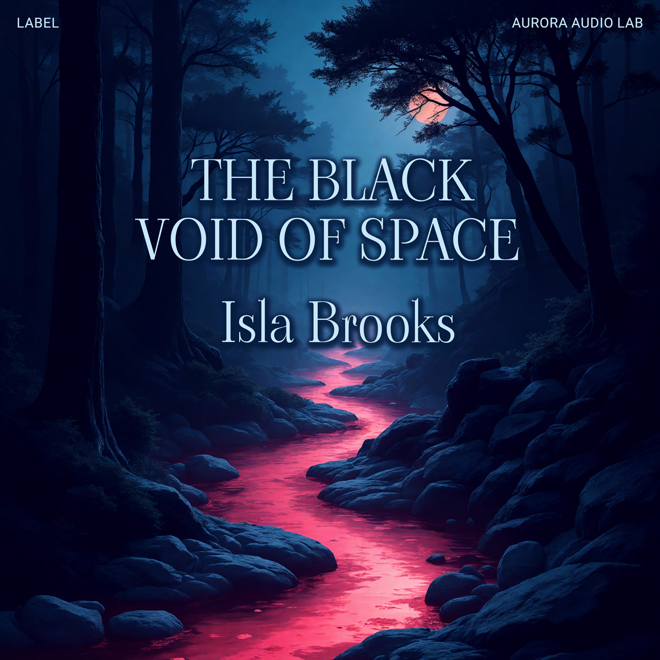 2D view of Premade Electronica & Ambient Album Cover - Black Pearl #17469 | AlbumArtZone*