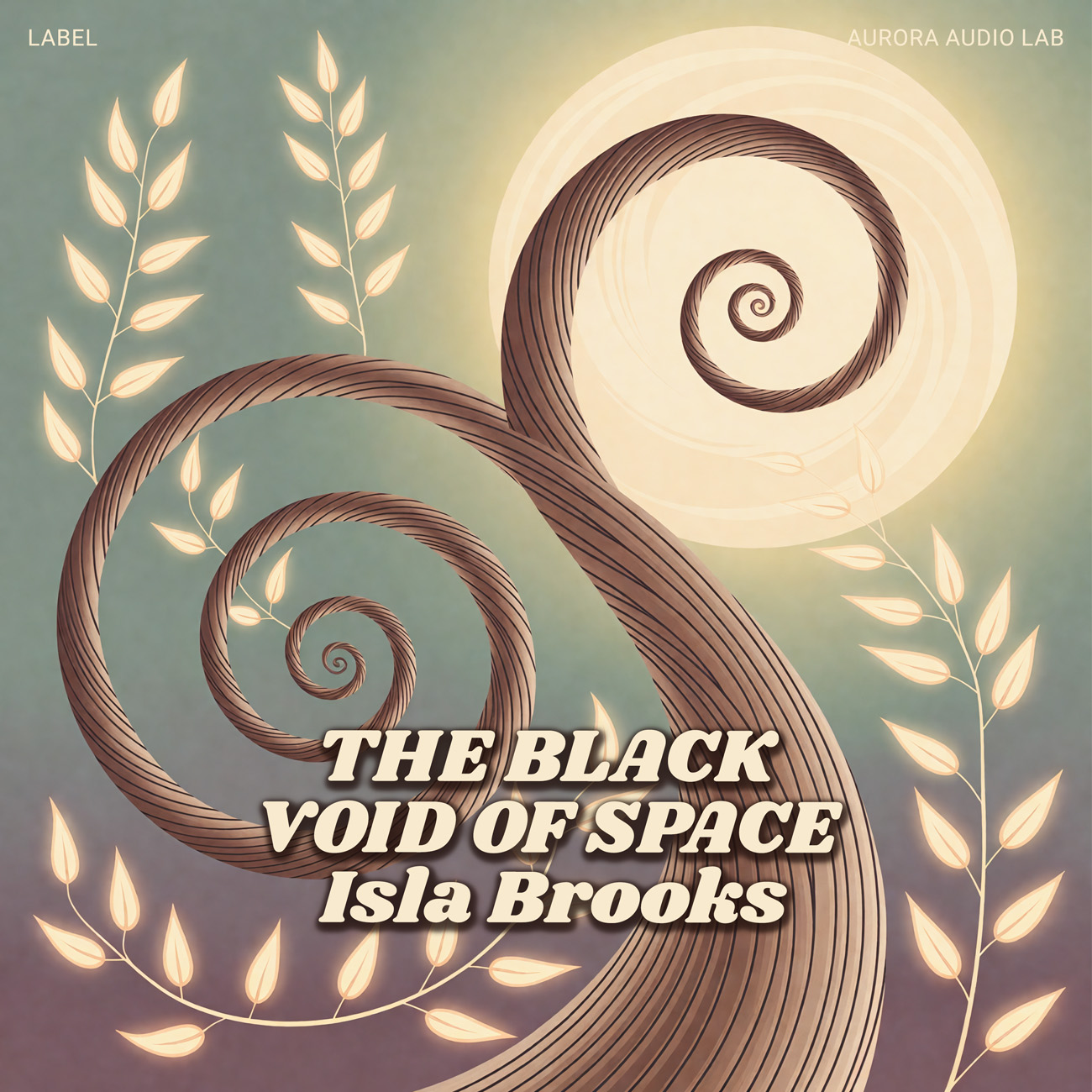 2D view of Premade Electronica & Ambient Album Cover - Pale Oyster #17480 | AlbumArtZone*
