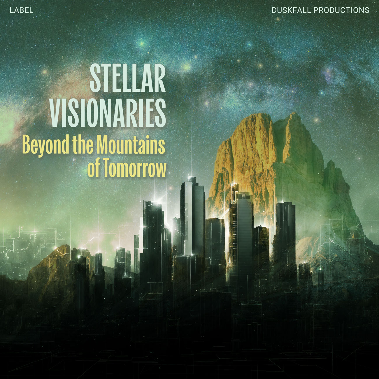 2D view of Premade Electronica & Ambient Book Cover - Heavy Metal #17620 | AlbumArtZone*