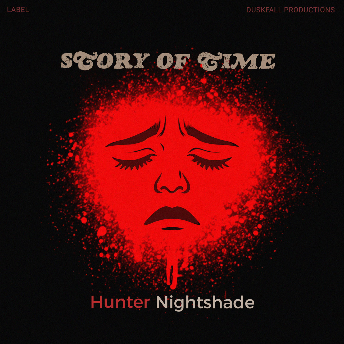 2D view of Premade Rock,Punk & Alternative Album Cover - Night Rider #17637 | AlbumArtZone*