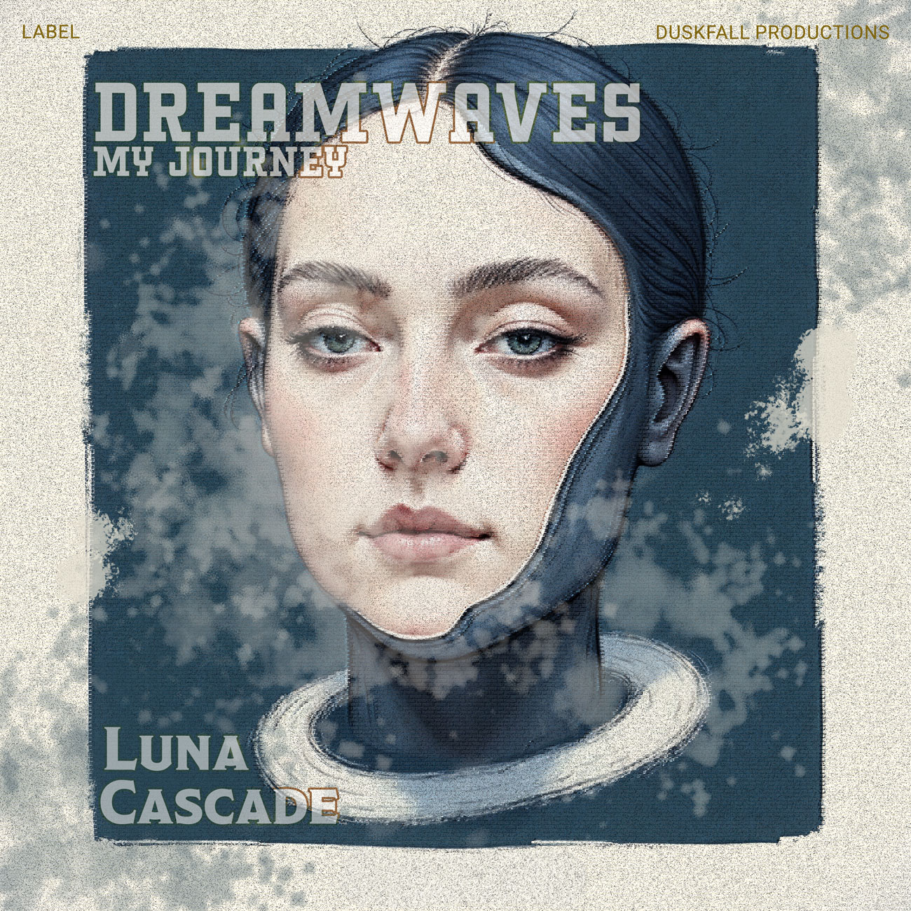 2D view of Premade Contemporary Music Album Cover - Swirl #17672 | AlbumArtZone*