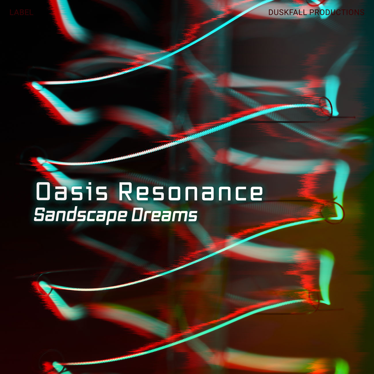 2D view of Premade Electronica & Ambient Album Cover - Oil #17678 | AlbumArtZone*