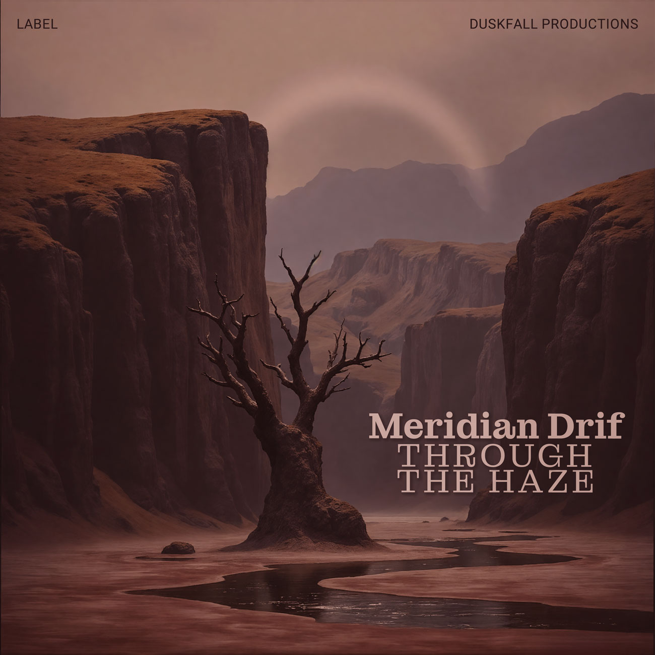 2D view of Premade Electronica & Ambient Album Cover - English Walnut #17698 | AlbumArtZone*