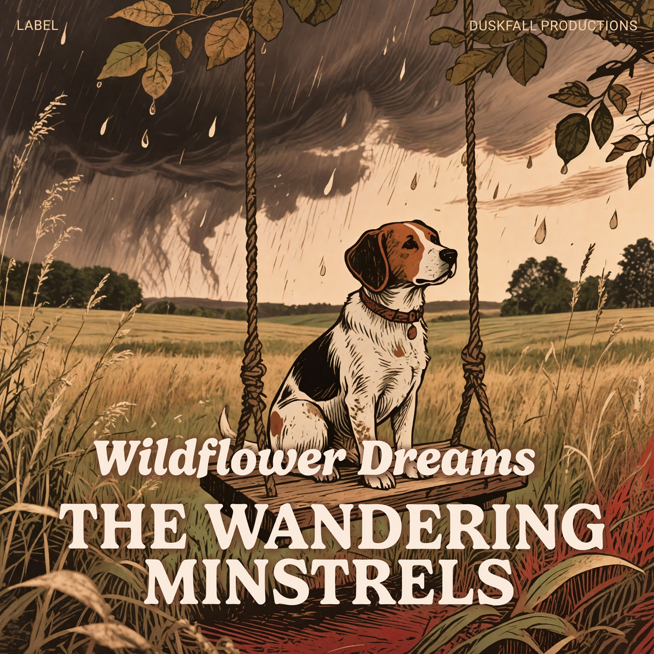 2D view of Premade Country & Acoustic Album Cover - Shingle Fawn #17811 | AlbumArtZone*