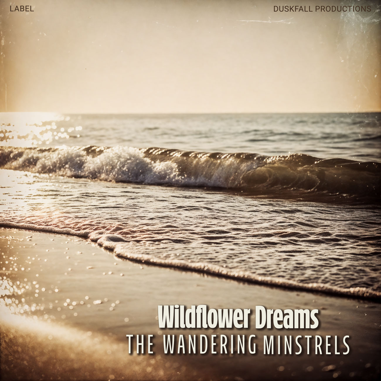 2D view of Premade Indie & Folk Music Album Cover - Akaroa #17826 | AlbumArtZone*
