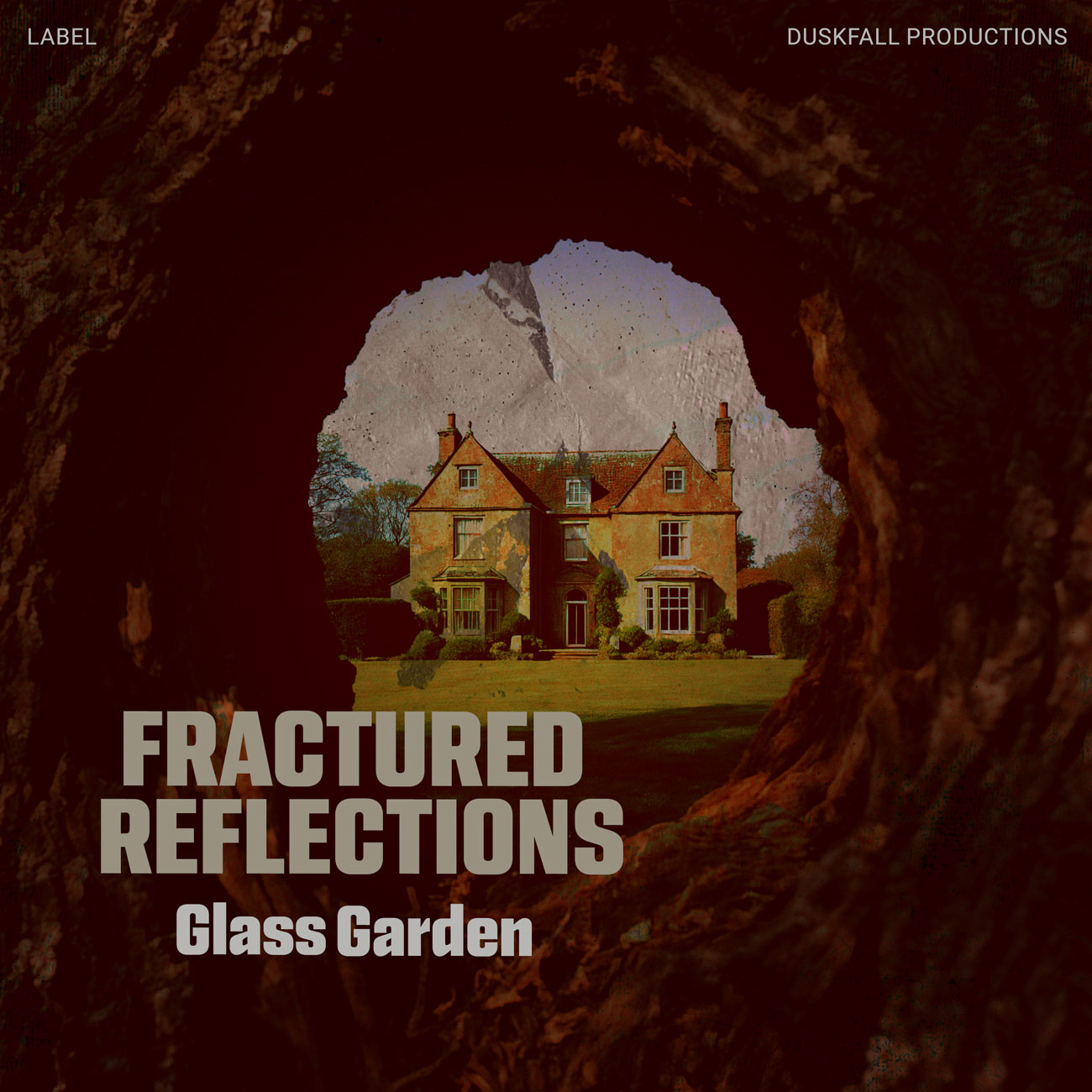 2D view of Premade Pop Album Cover - Wood Bark #17901 | AlbumArtZone*