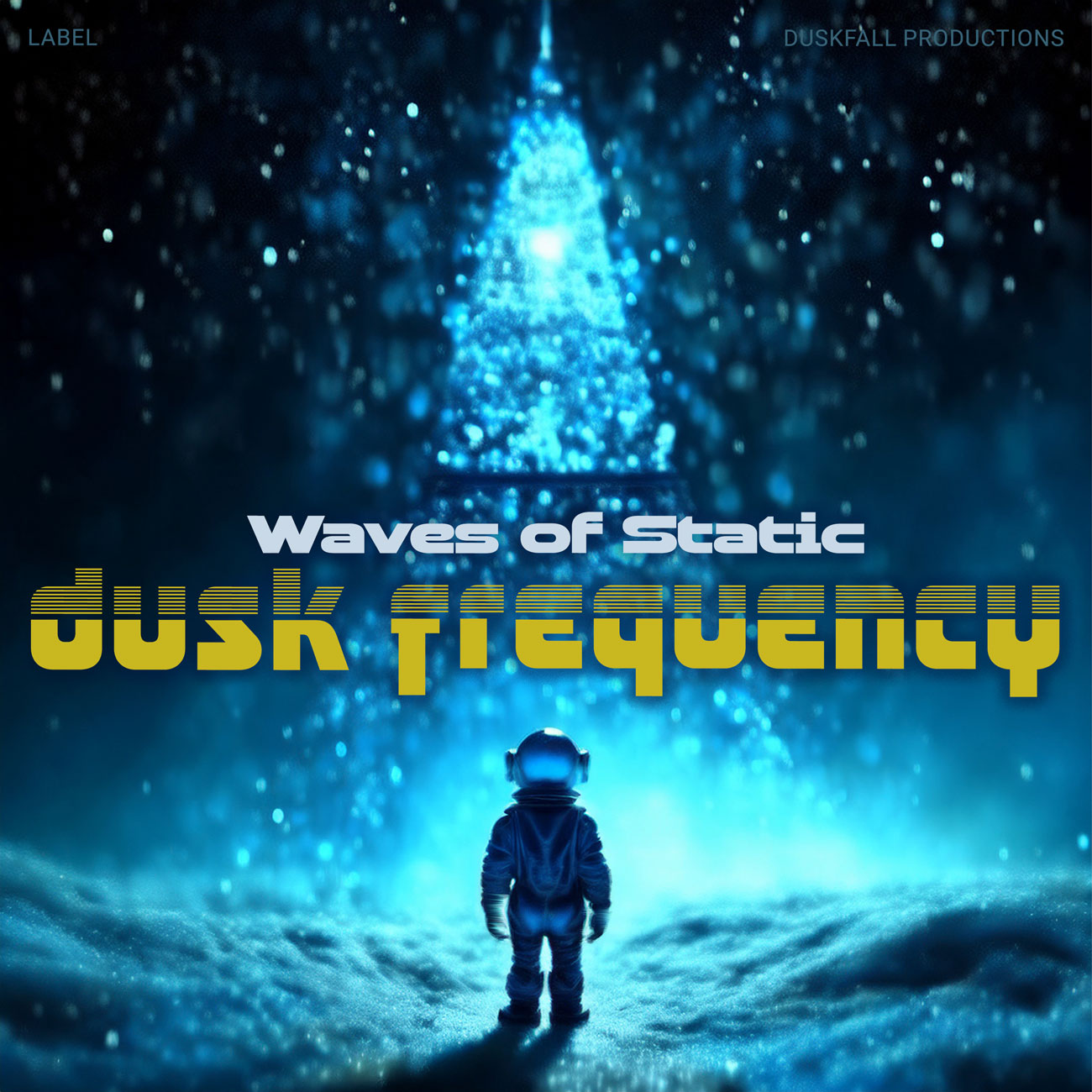 2D view of Premade Electronica & Ambient Album Cover - Black Pearl #18036 | AlbumArtZone*