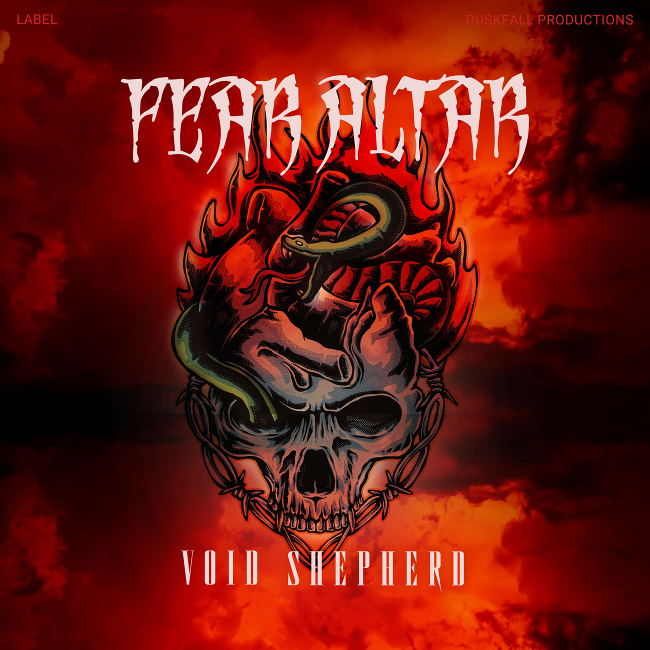 2D view of Premade Heavy Metal & Gothic Metal Book Cover - Punch #18099 | AlbumArtZone*