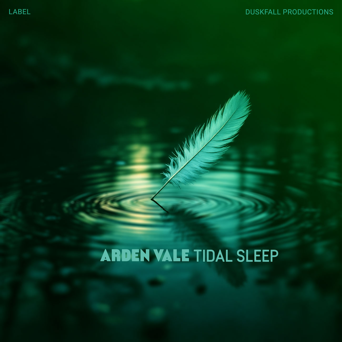 2D view of Premade Indie & Folk Music Album Cover - English Holly #18219 | AlbumArtZone*