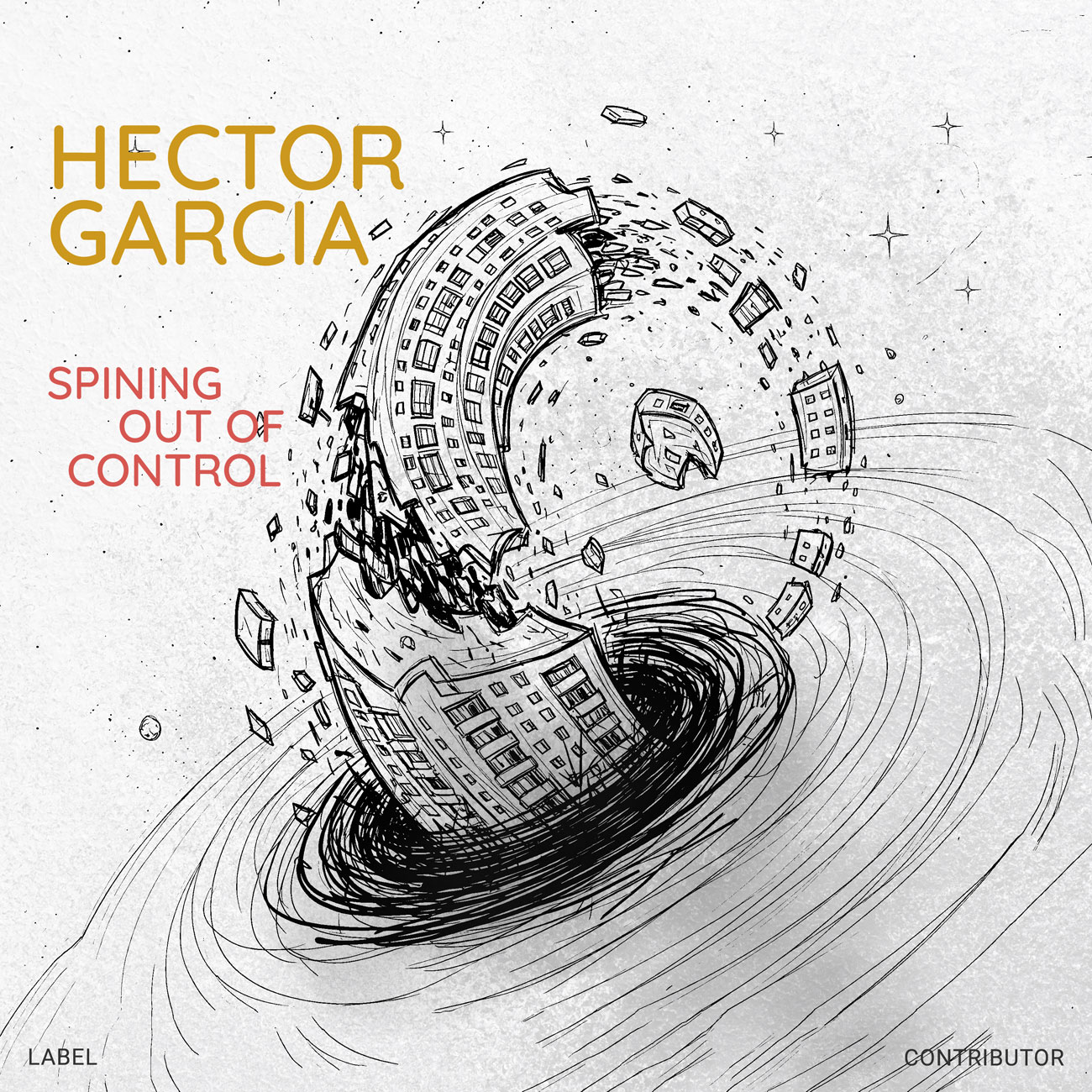 2D view of Premade Electronica & Ambient Book Cover - Mercury #18241 | AlbumArtZone*