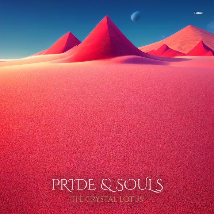 2D view of Premade Heavy Metal & Gothic Metal Album Cover - Cerise Red #20142 | AlbumArtZone*