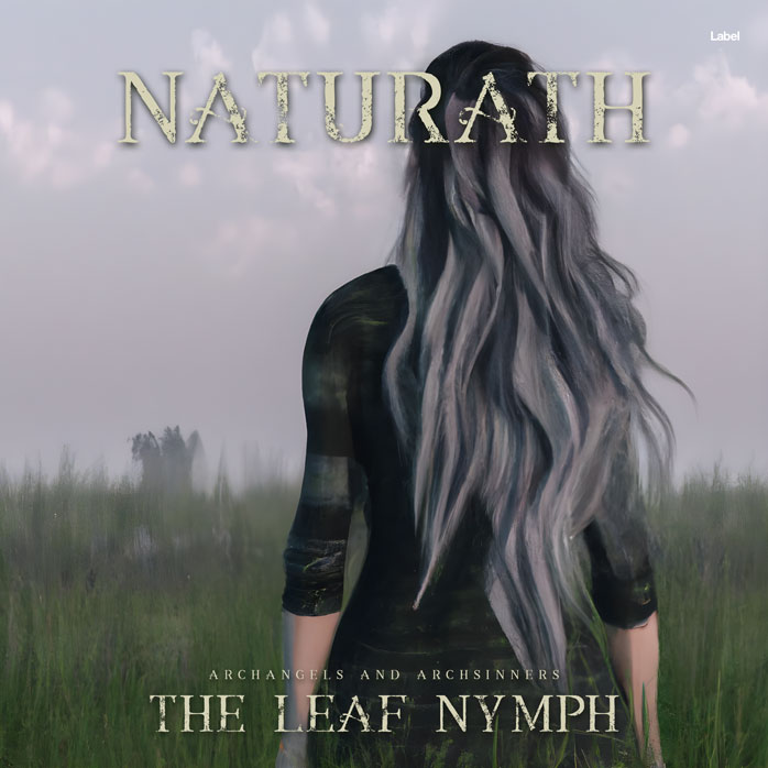 2D view of Premade Indie & Folk Music Album Cover - Lunar Green #20217 | AlbumArtZone*