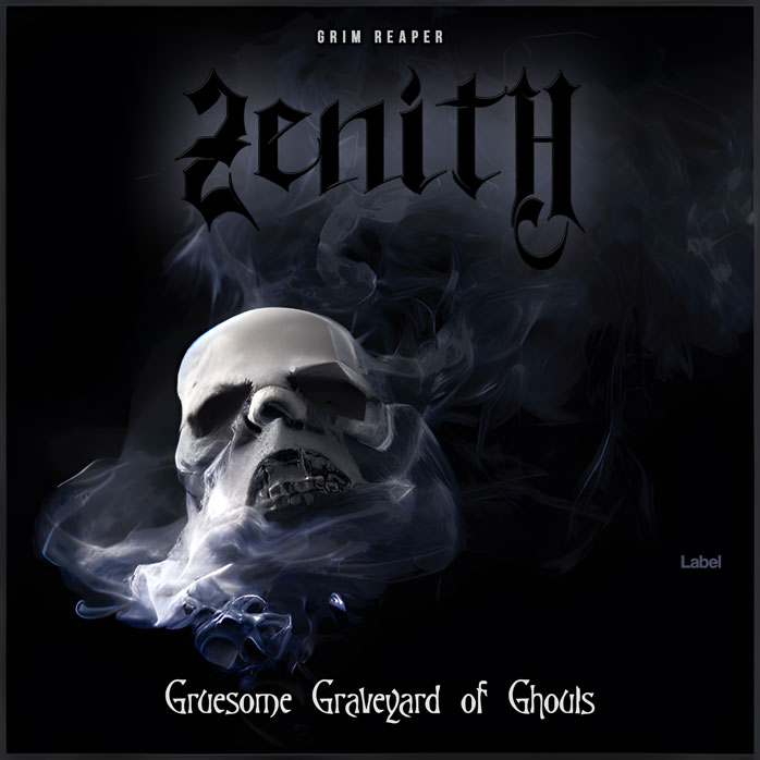 2D view of Premade Heavy Metal & Gothic Metal Album Cover - Woodsmoke #20547 | AlbumArtZone*