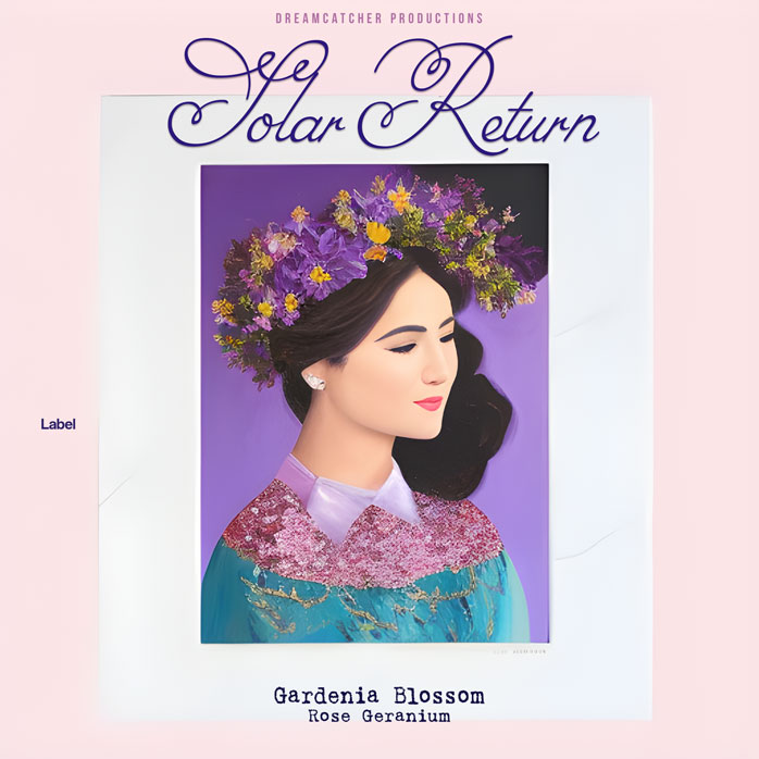 2D view of Premade Indie & Folk Music Album Cover - Dawn Pink #20953 | AlbumArtZone*