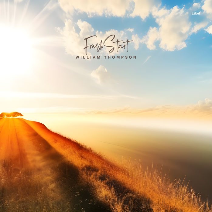 2D view of Premade Country & Acoustic Album Cover - Walnut #21173 | AlbumArtZone*