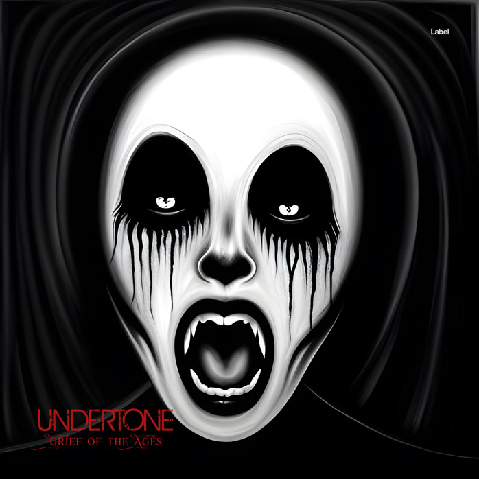 2D view of Premade Heavy Metal & Gothic Metal Album Cover - Silver #21208 | AlbumArtZone*