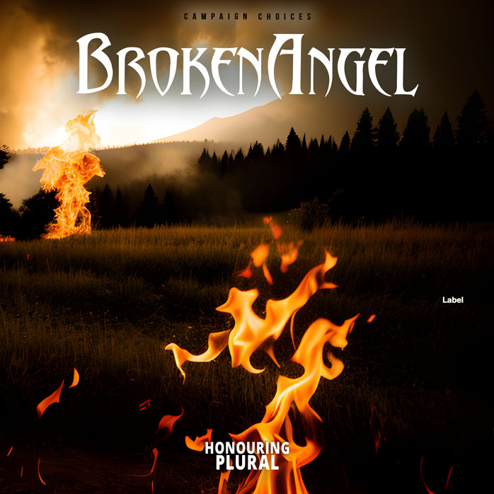 2D view of Premade Heavy Metal & Gothic Metal Album Cover - Di Serria #21290 | AlbumArtZone*