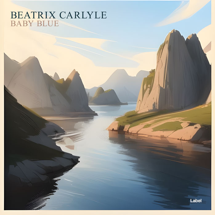 2D view of Premade Indie & Folk Music Album Cover - Swirl #21634 | AlbumArtZone*
