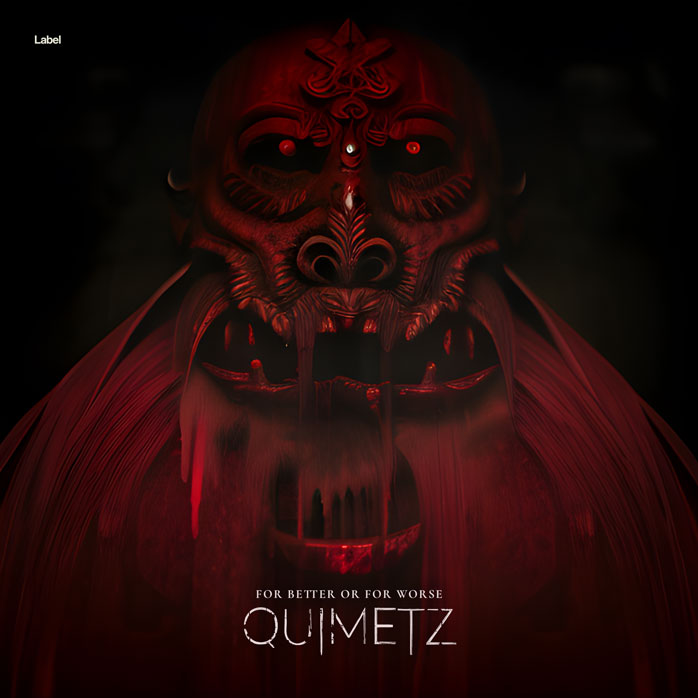 2D view of Premade Heavy Metal & Gothic Metal Album Cover - Crowshead #21880 | AlbumArtZone*