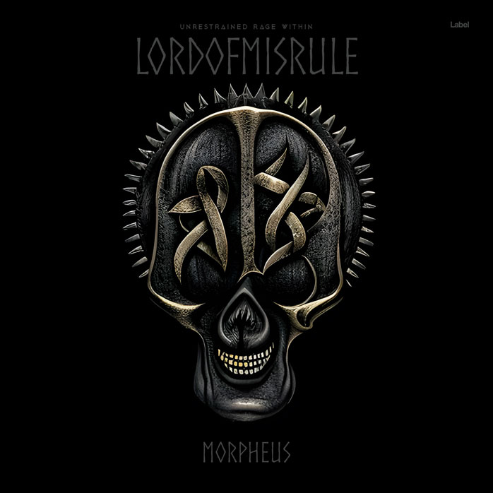 2D view of Premade Heavy Metal & Gothic Metal Album Cover - Cod Gray #21887 | AlbumArtZone*