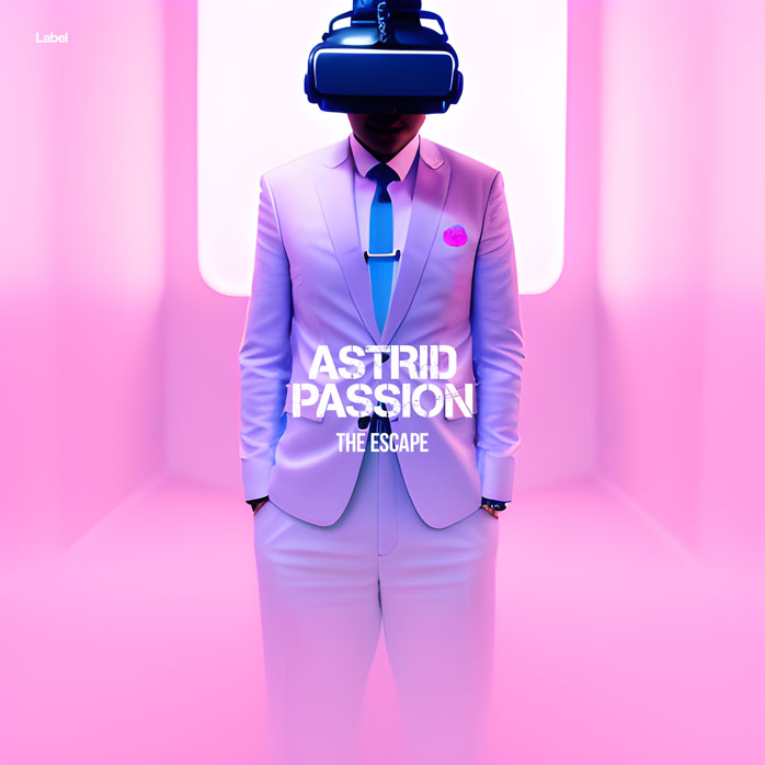 2D view of Premade Pop Album Cover - Light Orchid #22114 | AlbumArtZone*