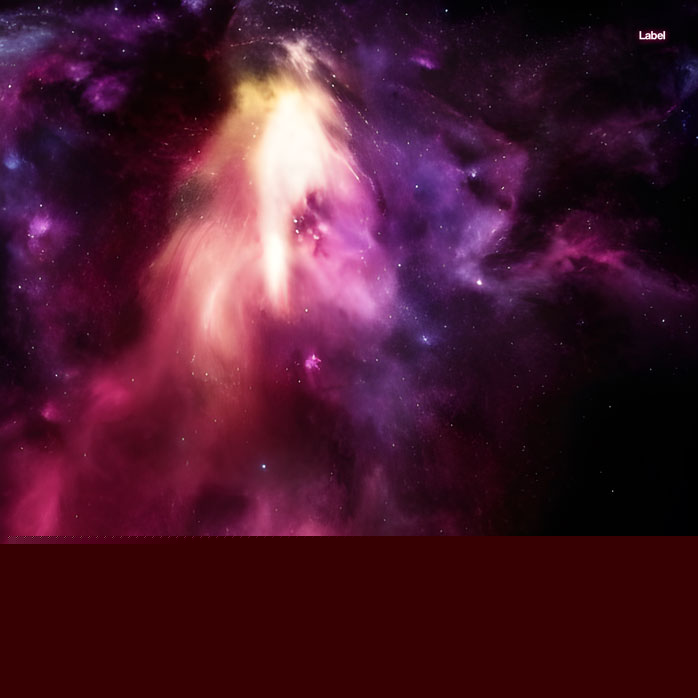 2D view of Premade Pop Album Cover - Aubergine #22338 | AlbumArtZone*