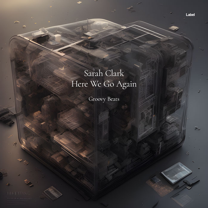 2D view of Premade Contemporary Music Album Cover - Mine Shaft #22497 | AlbumArtZone*