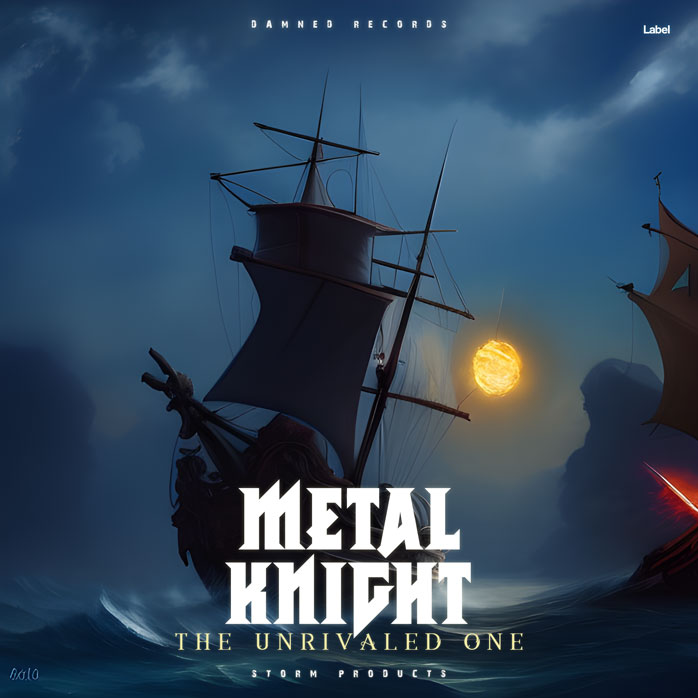 2D view of Premade Heavy Metal & Gothic Metal Album Cover - San Juan #22571 | AlbumArtZone*