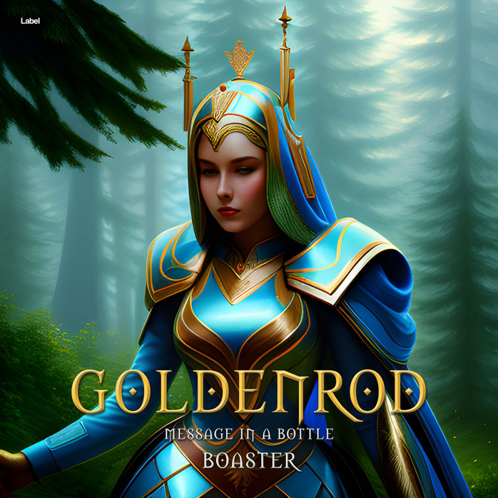 2D view of Premade Electronica & Ambient Album Cover - Green Kelp #22621 | AlbumArtZone*