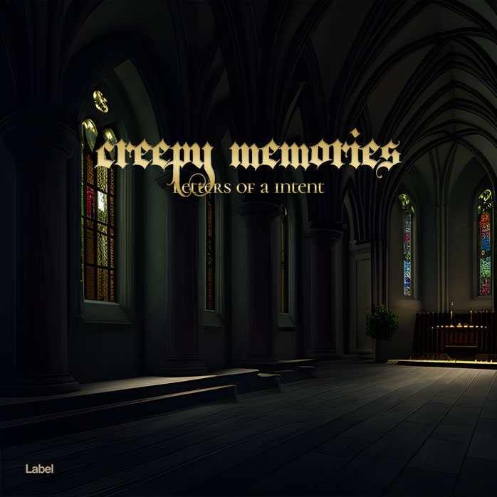 2D view of Premade Heavy Metal & Gothic Metal Book Cover - Woodsmoke #22705 | AlbumArtZone*