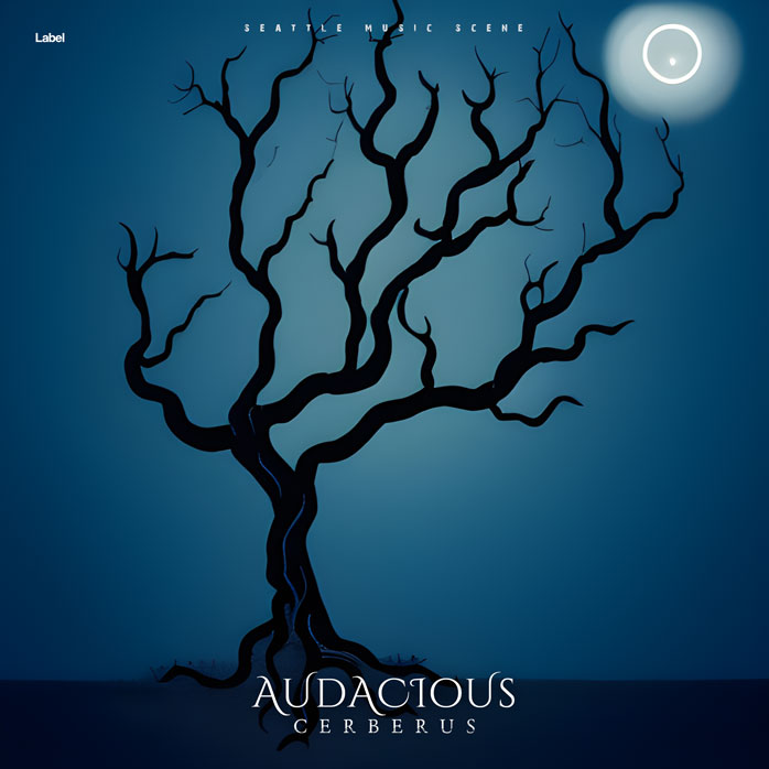 2D view of Premade Heavy Metal & Gothic Metal Album Cover - Chathams Blue #22734 | AlbumArtZone*