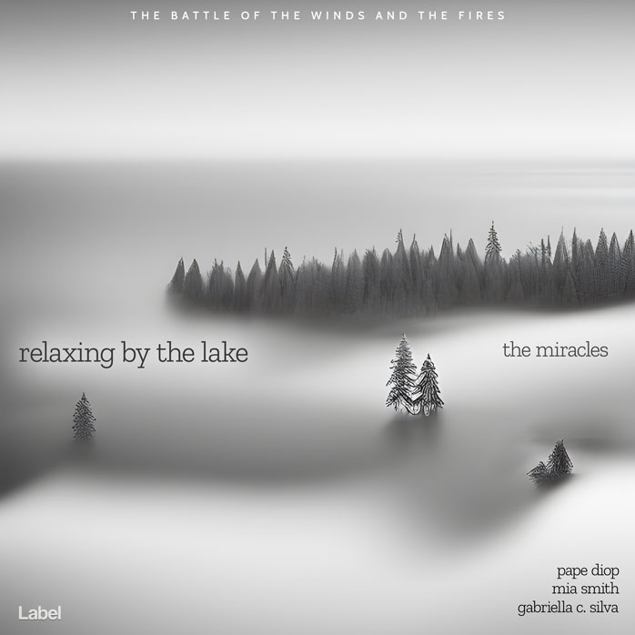 2D view of Premade Contemporary Music Album Cover - Silver #22822 | AlbumArtZone*