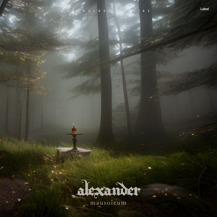 2D view of Premade Heavy Metal & Gothic Metal Album Cover - Rangitoto #22835 | AlbumArtZone*